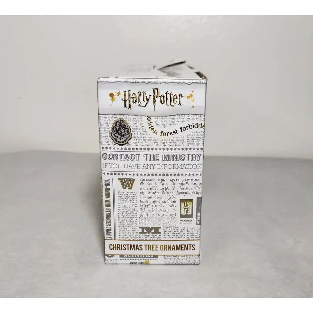 Hallmark Harry Potter Owl, Dumbledore, Dobby 3 Pack Christmas Tree Ornaments New